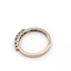 Ring i 18k vitguld med diamanter på totalt 0.24 ct vikt:3.5g