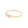 Ring i 18k guld med zirkonia stenar