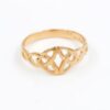 Ring i 18k guld - massiv
