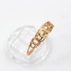 Bismarck ring i 18k guld.vikt:1.67g