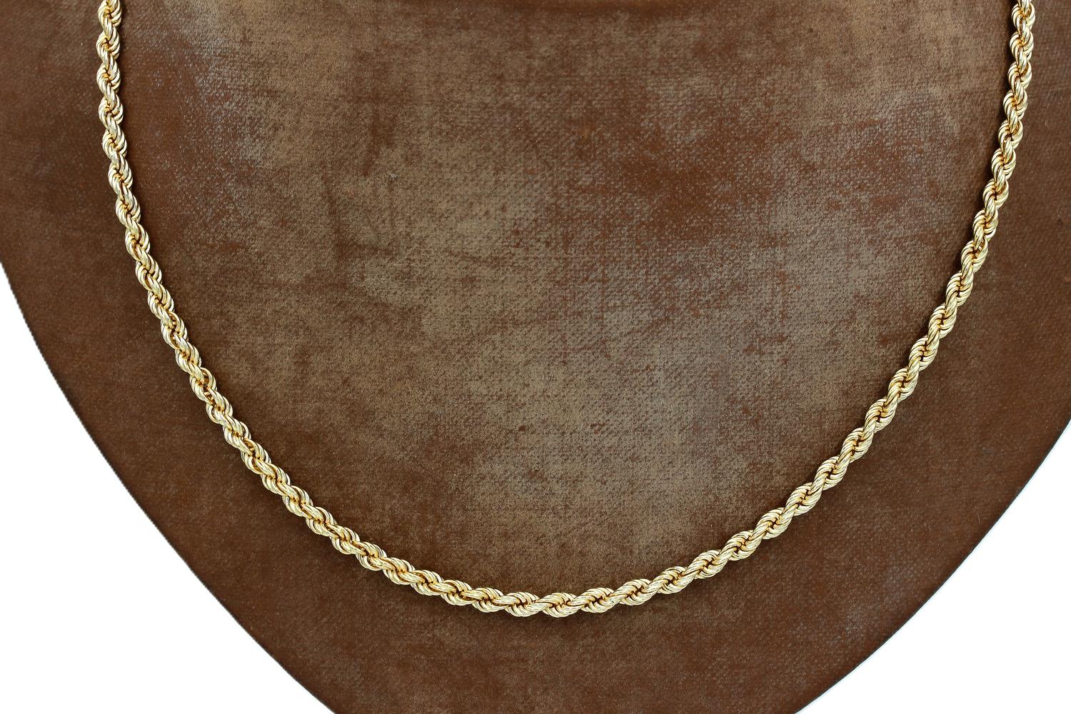 Halsband cordell i 18k guld - massiv