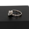 Ring i 18k vitguld med diamanter på totalt ca 0.5 ct G-VS