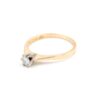 Diamantring i 18k guld- ca 0,17 ct