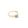 Diamantring i 18k guld- 0,07 ct