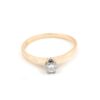 Diamantring i 18k guld- ca 0,17 ct