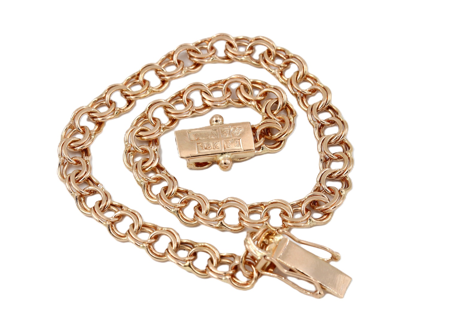 Bismarck armband i 18k guld