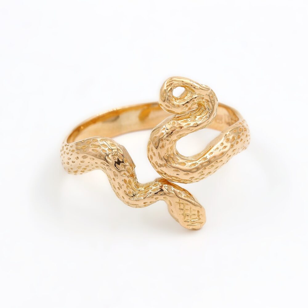 Ring i 18k guld - massiv