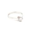 Diamantring i 18k guld -0,35 ct
