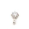 Diamanthänge i 18k vitguld ca 0,50 ct. vikt: 0,8g