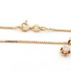 Venezia halsband med diamanthänge i 18k guld .Vikt 3,78 g