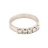 Diamantring i 18k vitguld 0,45 ct. vikt: 3,9 g