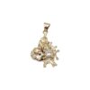 Diamanthänge i 18k guld ca 0,2 ct t-wsi