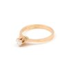 Diamantring med en hjärtslipad diamant på ca 0,20 ct
