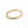 Diamantring i 18k guld. vikt: 2,65g