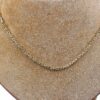 Halsband kejsarlänk i 18k guld - Massiv. Vikt: 14.80g