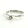 Diamantring i 18k vitguld 0,18 ct