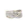 Diamantring i 14k vitguld
