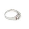 Ring i 18k vitguld med diamanter på totalt ca 0.24 ct