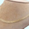 X-länk halsband doserad i 18k guld. vikt: 12,95g