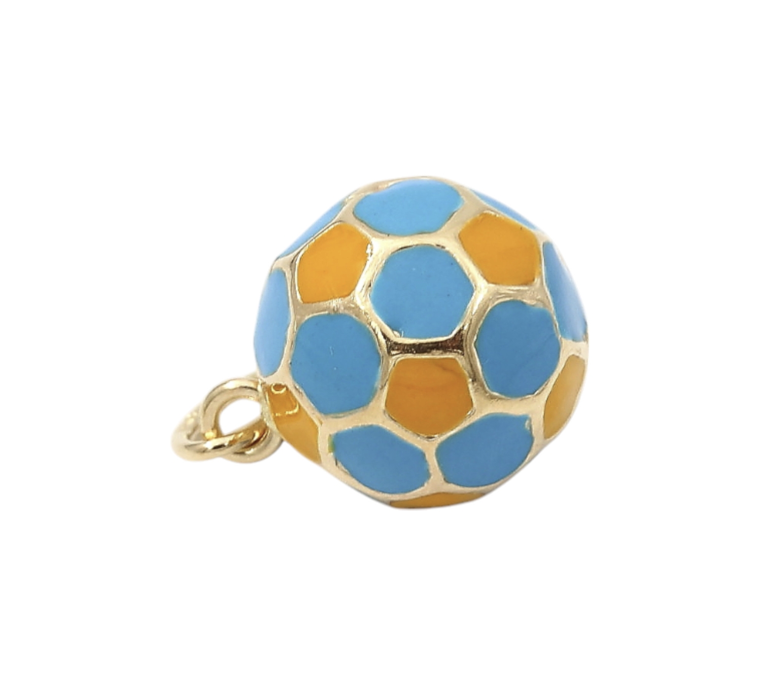 Hänge i 18k guld i form av en boll