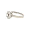 Diamantring i 18k guld vitguld 0,55 ct