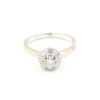 Diamantring i 18k vitguld ca 0,47 ct. vikt: 3,85 g