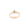 Solitär ring i 18k guld 0,05 ct