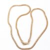 Halsband fiskben i 18k guld- massiv. Vikt 9.39g