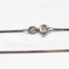 Halsband venezia i 18k vitguld vikt:2.95g