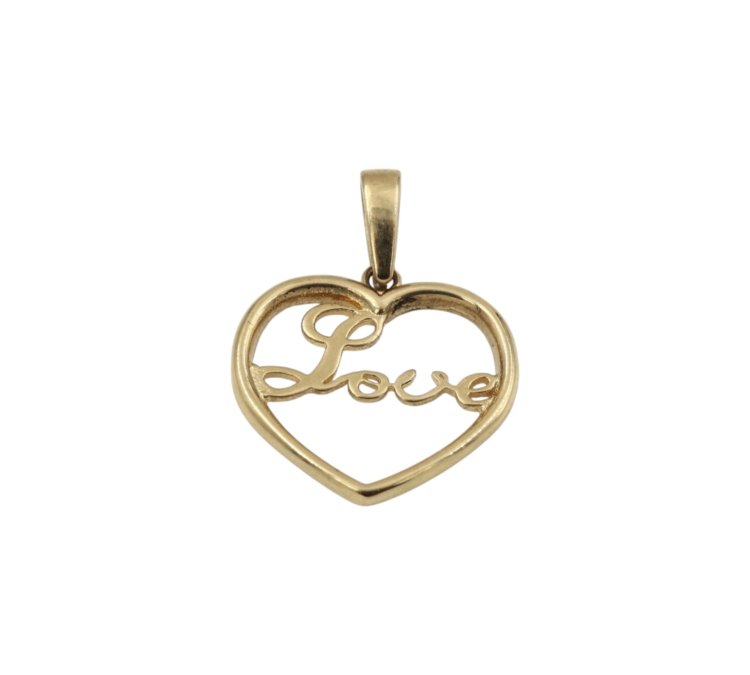 Hänge i 18k Guld i form av ett hjärta