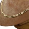 Halsband pansar i 18k guld- ihålig