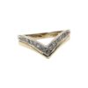 Diamantring i 18k guld