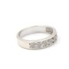 Diamantring i 18k vitguld