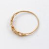 Bismarck ring i 18k guld.vikt:1.67g