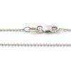Halsband i 18k vitguld.