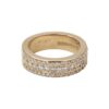Diamantring i 18k guld på totalt 0,87 ct diamanter.