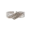 Diamantring i 18k guld vitguld ca 0.25 ct