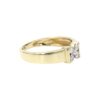 Diamantring i 18k guld med 4 diamanter