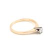 Diamantring i 18k guld- ca 0,17 ct