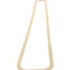 X-länk halsband doserad i 18k guld. vikt: 12,95g