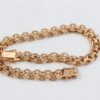 X-länk armband i 18k guld