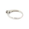 Diamantring i 18k vitguld med en diamant på ca 0.04 ct