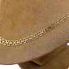 Halsband x-länk i 18k guld - doserad.Vikt 14.65g