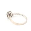 Diamantring i 18k vitguld ca 0,47 ct. vikt: 3,85 g