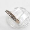 Ring i 18k vitguld med diamanter på totalt 0.24 ct vikt:3.5g