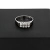 Ring i 18k vitguld med diamanter på totalt ca 0.24 ct