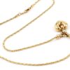 Halsband i 18k guld med ett hjärta.Vikt 8.88g