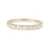 Diamantring i 18k vitguld på totalt ca 0.25 ct diamanter