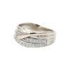 Diamantring i 14k vitguld