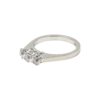 Diamantring i 18k guld vitguld ca 0,4 ct diamanter